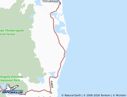 Mappa MICHELIN Komarie 01 - ViaMichelin
