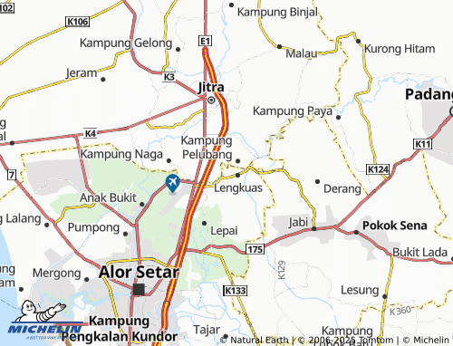 MICHELIN Kampung Bukit Pala map - ViaMichelin