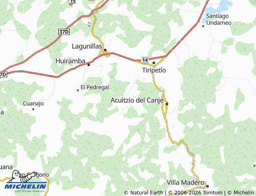 Mapa MICHELIN La Maiza - ViaMichelin