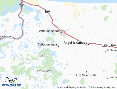 Mapa MICHELIN Salvador Esquer Apodaca - ViaMichelin