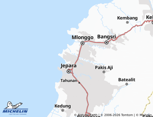 MICHELIN Kedungcino map - ViaMichelin
