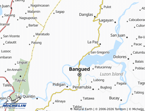MICHELIN Udangan map - ViaMichelin