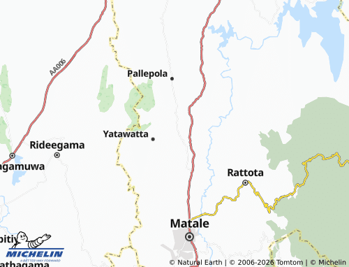 Mappa MICHELIN Dikkumbura - ViaMichelin