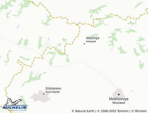 MICHELIN Zybino map - ViaMichelin