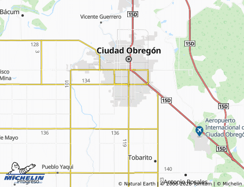 Mapa MICHELIN Conquistadores Residencial - ViaMichelin