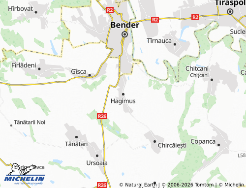 Mappa MICHELIN Hagimus - ViaMichelin