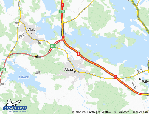 Carte MICHELIN Lentilä - ViaMichelin