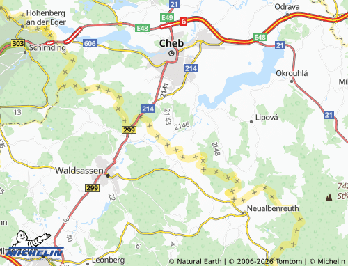 Mappa MICHELIN Slapany - ViaMichelin
