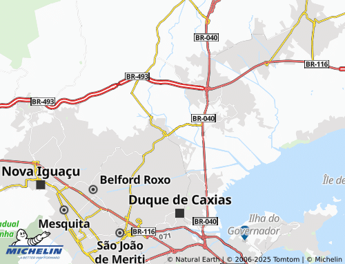 MICHELIN Parque Esperança map - ViaMichelin