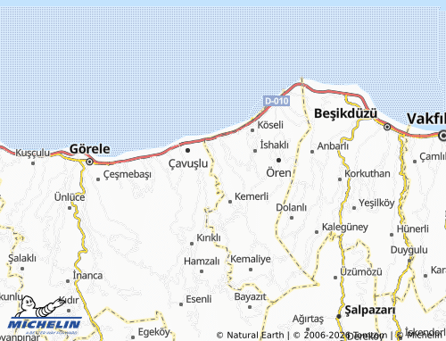 MICHELIN Kekiktepe map - ViaMichelin