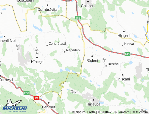Carte MICHELIN Cornova - ViaMichelin
