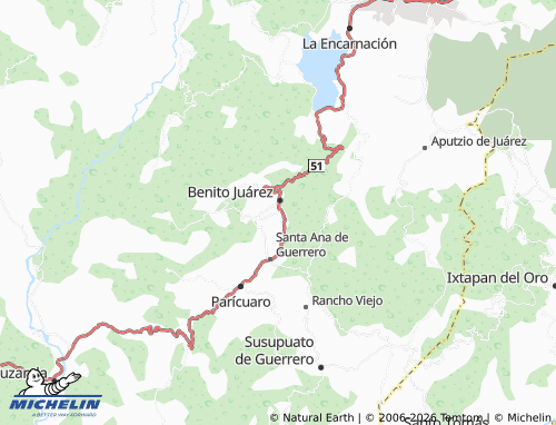 Mapa MICHELIN Las Carretas - ViaMichelin