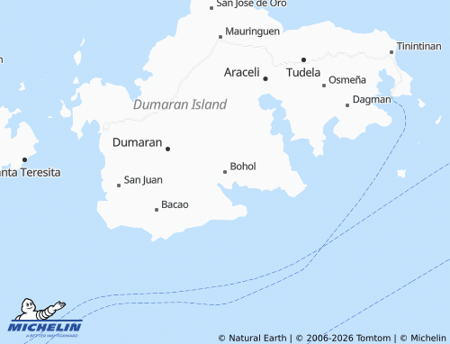 Mappa MICHELIN Bohol - ViaMichelin