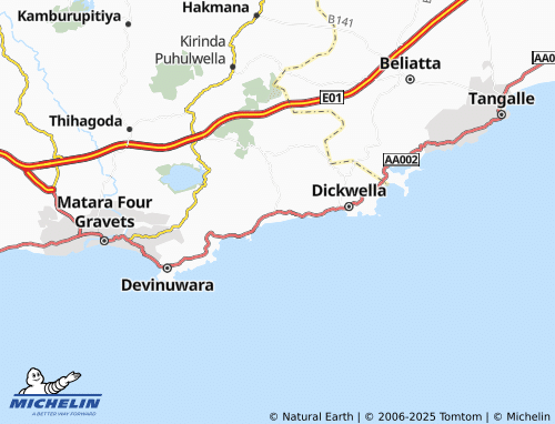 Mapa MICHELIN Bambarenda South - ViaMichelin