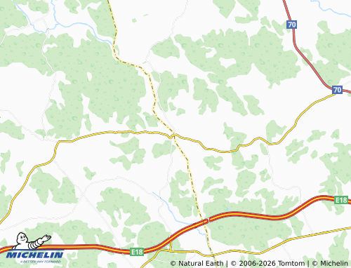 Mappa MICHELIN Bredsdal - ViaMichelin