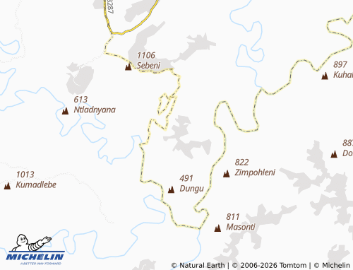 MICHELIN-Landkarte Bhunga - ViaMichelin