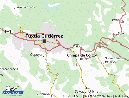 Mappa MICHELIN San Isidro, El Cebollal - ViaMichelin