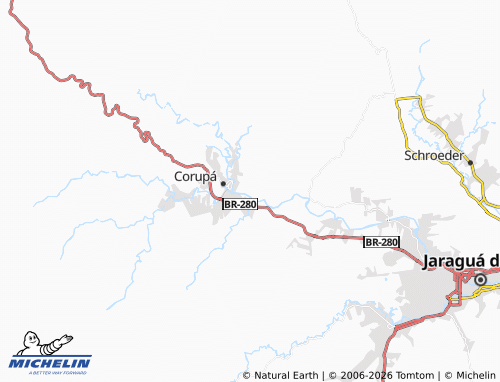 Mappa MICHELIN Itapocú - ViaMichelin