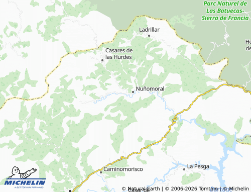 Kaart MICHELIN Cerezal - ViaMichelin