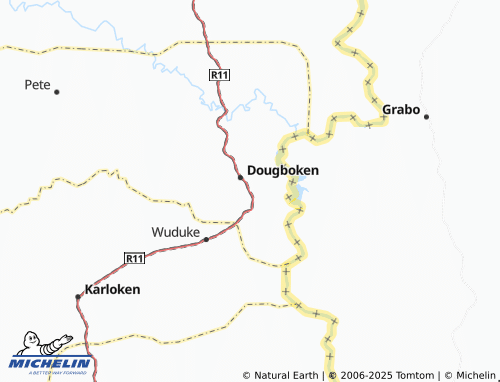 MICHELIN-Landkarte Krohnowodoke - ViaMichelin