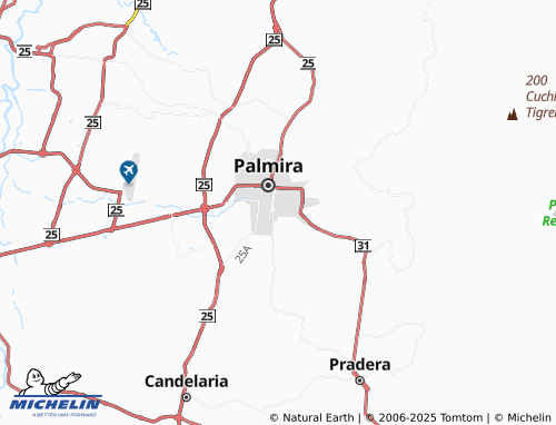 MICHELIN Urbanización Guayacanes del Sembrador map - ViaMichelin