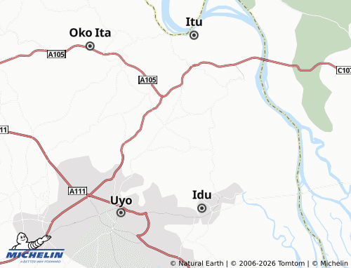 Mappa MICHELIN Mbiaya - ViaMichelin
