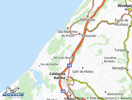 MICHELIN Chão da Parada map - ViaMichelin