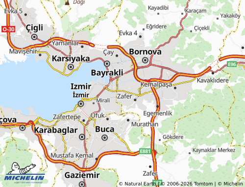 MICHELIN Tuna map - ViaMichelin