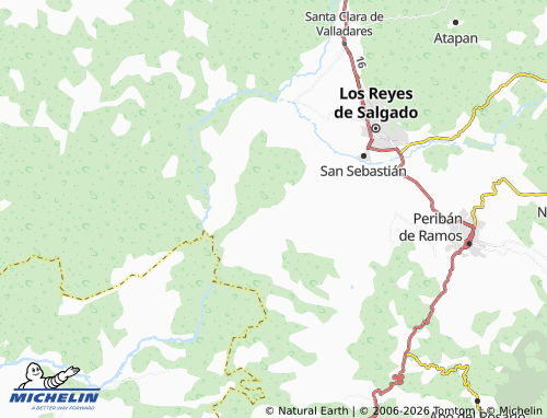 Mapa MICHELIN Los Palillos - ViaMichelin
