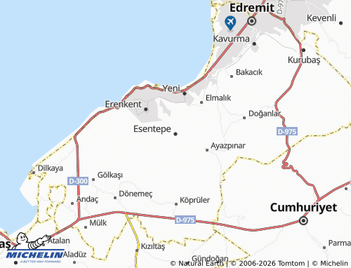 Mappa MICHELIN Esentepe - ViaMichelin