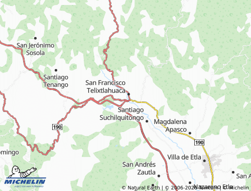 Mappa MICHELIN Piedra Blanca - ViaMichelin