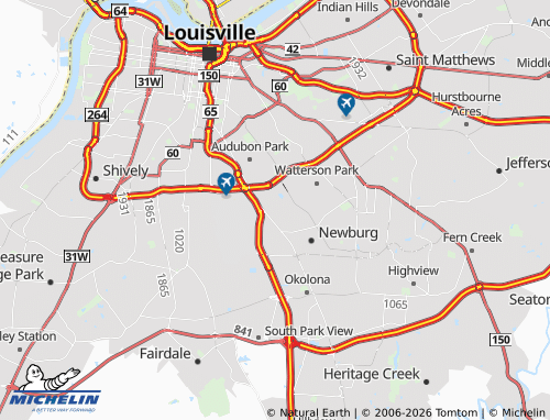 Mapa MICHELIN Lynnview - ViaMichelin