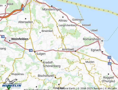 MICHELIN Engishofen map - ViaMichelin