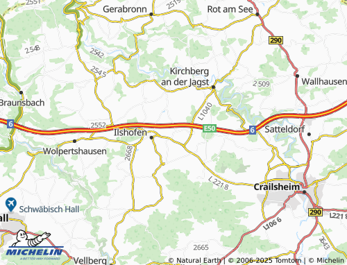 Carte MICHELIN Großallmerspann - ViaMichelin