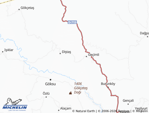 MICHELIN Kayaönü map - ViaMichelin