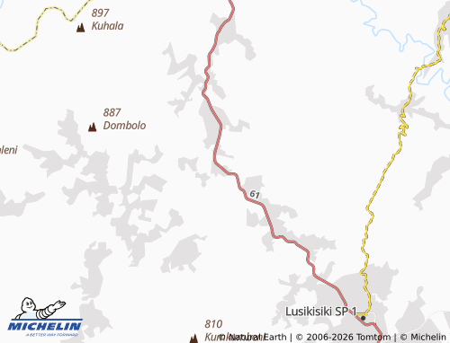 MICHELIN-Landkarte Qebedu - ViaMichelin