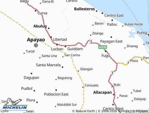 Mappa MICHELIN Cabayu - ViaMichelin