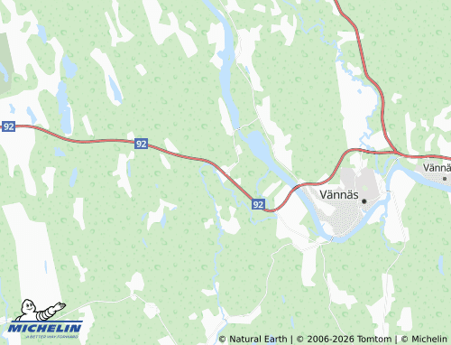 MICHELIN Penglund map - ViaMichelin