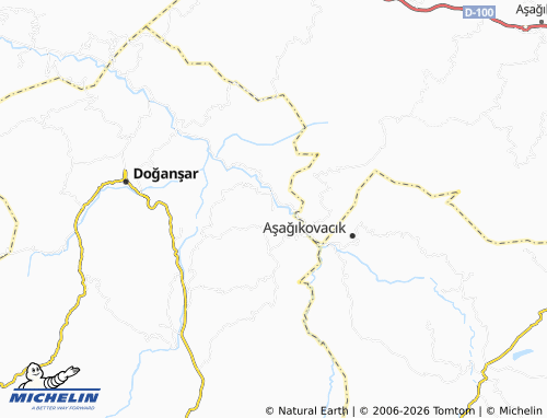 Mappa MICHELIN Beşağaç - ViaMichelin