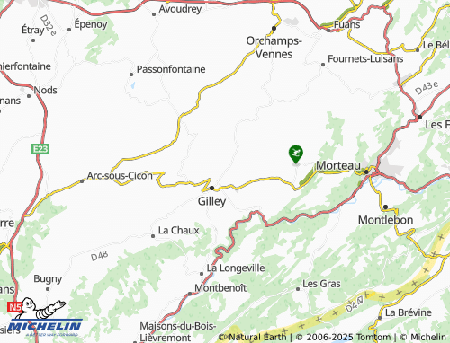 MICHELIN Les Vies de Venne map - ViaMichelin