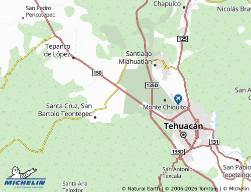 MICHELIN-Landkarte Miguel Hidalgo - ViaMichelin