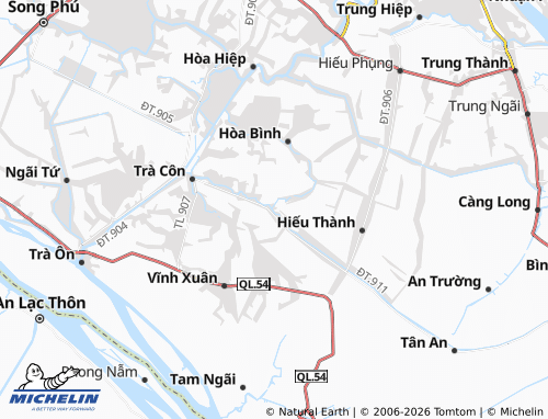 Kaart MICHELIN Thới Hòa - ViaMichelin