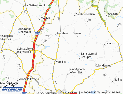 MICHELIN Aubepierre map - ViaMichelin