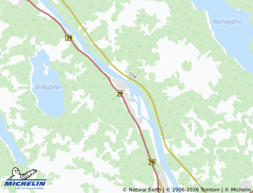 Kaart MICHELIN Nivankylä - ViaMichelin