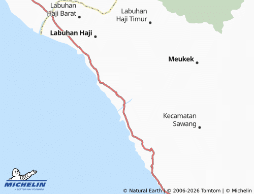 MICHELIN Rot Teungoh map - ViaMichelin