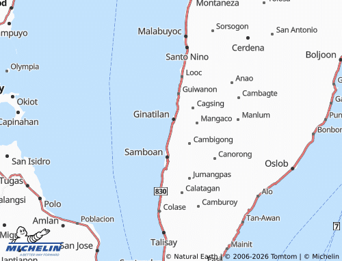 Mapa MICHELIN Palanas - ViaMichelin