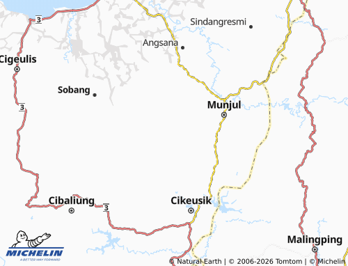 Kaart MICHELIN Kadubadak - ViaMichelin
