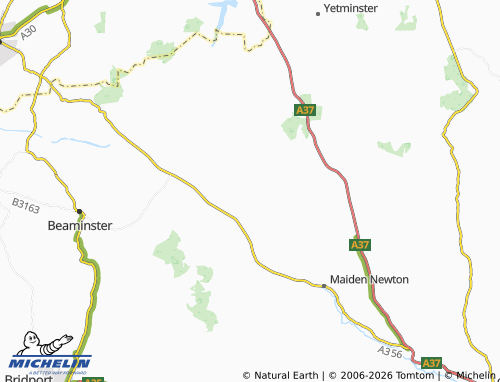 Carte MICHELIN Rampisham - ViaMichelin