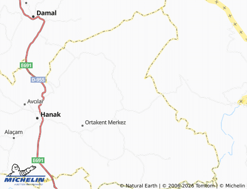 Mappa MICHELIN Oğuzyolu - ViaMichelin