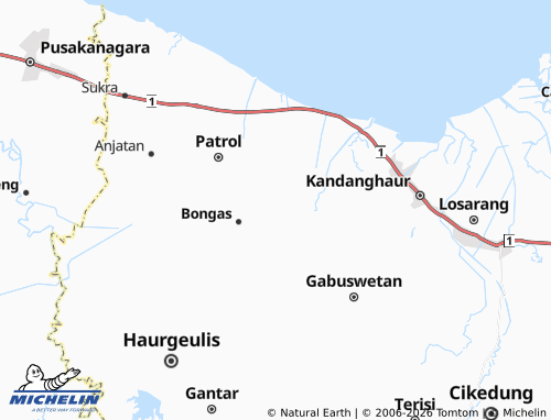 MICHELIN-Landkarte Kertajaya - ViaMichelin